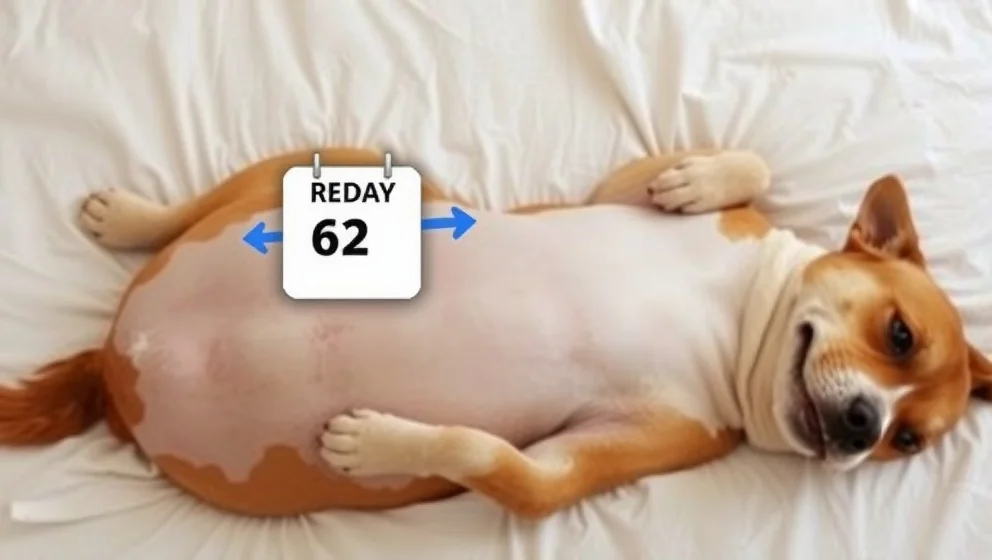 Hur lång tid är en hund gravid