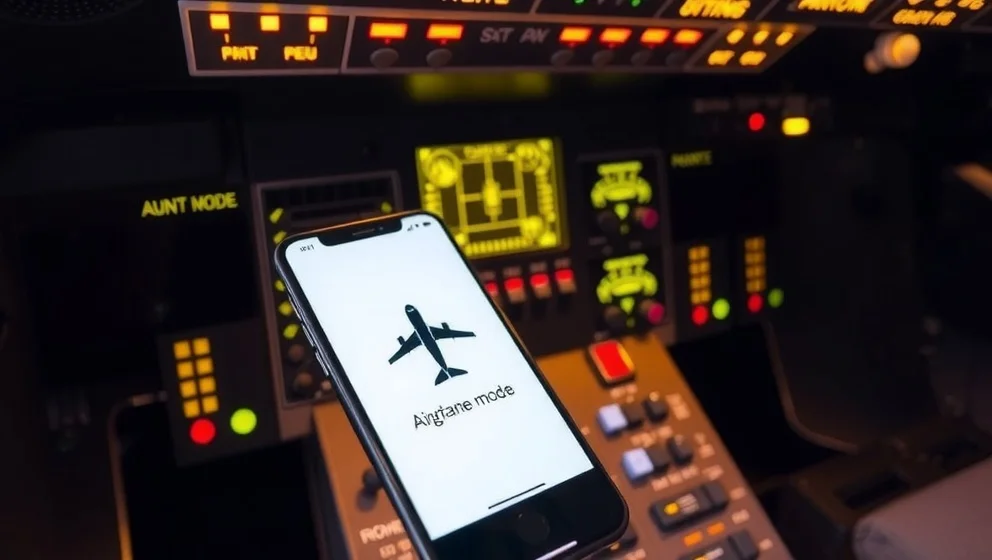 Varför ska man ha flygplansläge på flygplan